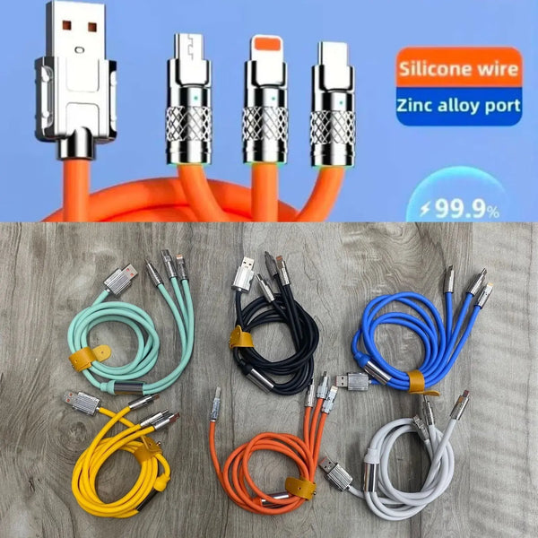 Silicon Charging Wire